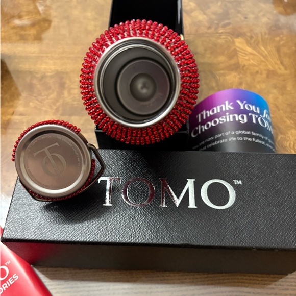 Ruby Red Rhinestone Water Bottle - Picture 7 of 7